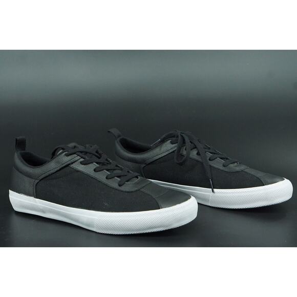 McQ Alexander McQueen Mens Swallow Low Top Vulcan Sneakers SZ 10 Black New main image 4